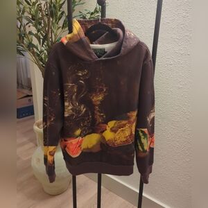 Denim Tears Baroque Still Fruit Painting Hoodie Large Men’s Made In USA NWOT